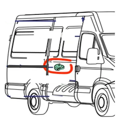 Platnic Usa Culisanta Iveco Daily an dupa 01.1990 [1]