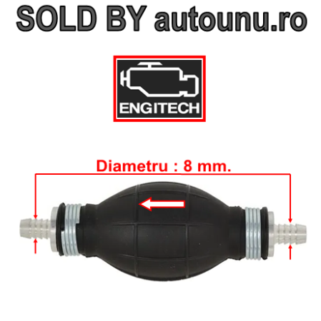 Citroen Jumper, Fiat Ducato, Peugeot Boxer - Pompa Amorsare Combustibil 8mm.
