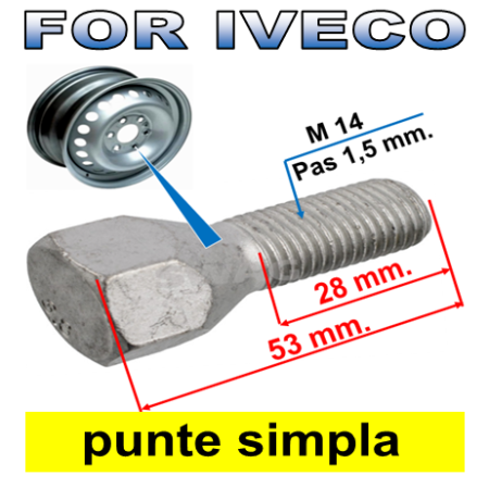 Iveco Daily V an  2011-2014 - Prezon Roata Iveco Daily 05.1999 - in prezent
