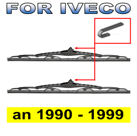 Iveco Daily II an 1990-1999 - Set 2 Stergatoare Iveco Daily an 01.1990 - 05.1999