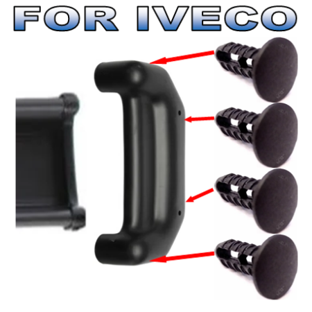 Iveco Daily III an 1999-2006 - Set 4 agrafe Colt Bara Spate Iveco Daily an dupa - 05.2006