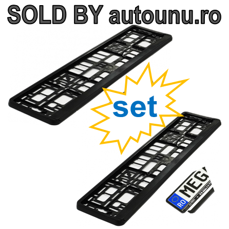 Ford Transit - Set Suport Numar Inmatriculare Universal