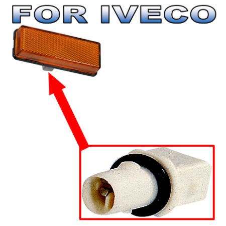 Iveco Daily II an 1990-1999 - Soclu Bec Semnal Aripa Iveco Daily  an 01.1990 - 05.1999