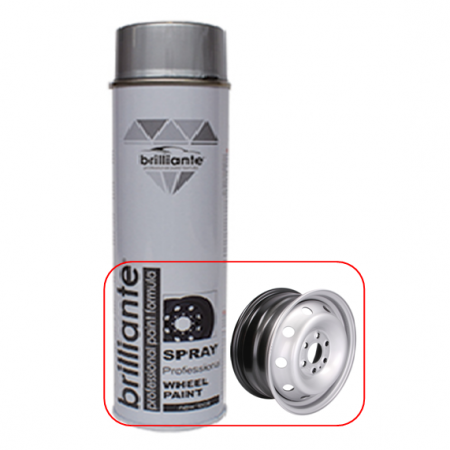 Iveco Daily IV an 2006-2011 - Spray Vopsea Speciala Jante Argintiu 600ML