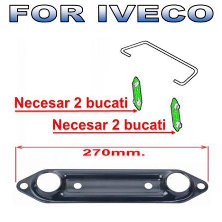 Iveco Daily III an 1999-2006 - Suport Bara Stabilizatoare Spate Iveco Daily an dupa - 01.1990