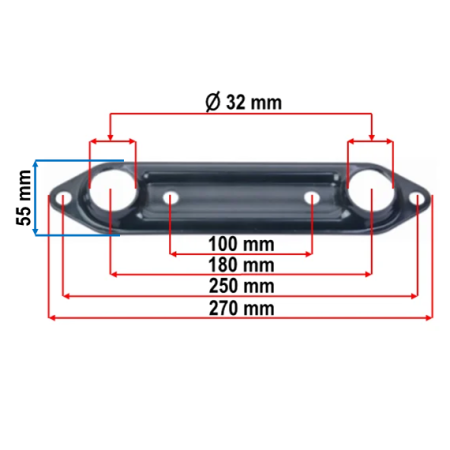 Suport Model Lung Bara Stabilizatoare Spate Iveco Daily an 01.1990 - in prezent [1]