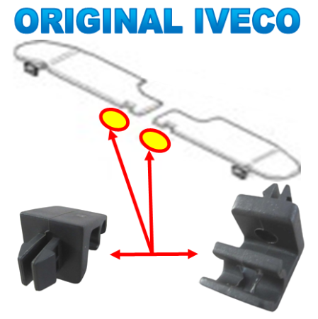 Iveco Daily V an  2011-2014 - Suport Parasolar Stanga sau Dreapta Iveco Daily an 06.2006 - 03.2014