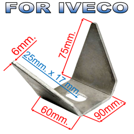 Iveco Daily IV an 2006-2011 - Suport Sasiu Iveco Daily an dupa - 01.1990