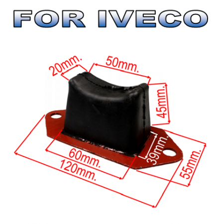 Iveco Daily V an  2011-2014 - Tampon Suspensie Spate Iveco Daily an .dupa - 01.1990