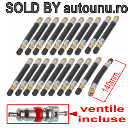 Iveco Daily V an  2011-2014 - Prelungire Valva Cauciuc Lungime: 140mm.