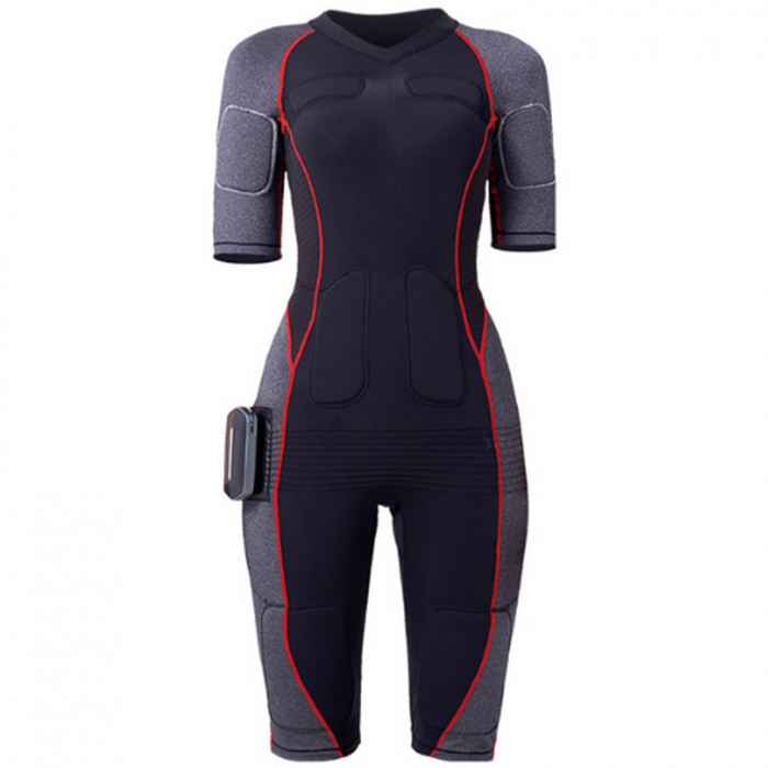 Costum EMS wireless, de dama, pentru tonifiere musculară și fitness, Ava-Stars, echipament cu electrostimulare pentru exerciții, mărimea L [1]