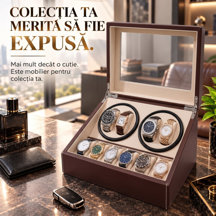 Cutie intors ceasuri automatice, Luxury 4+6 [8]