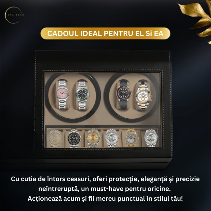 Cutie intors ceasuri automatice, Luxury 4+6 [5]