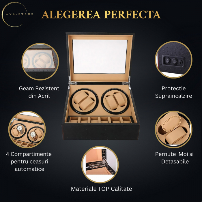 Cutie intors ceasuri automatice, Luxury 4+6 [3]