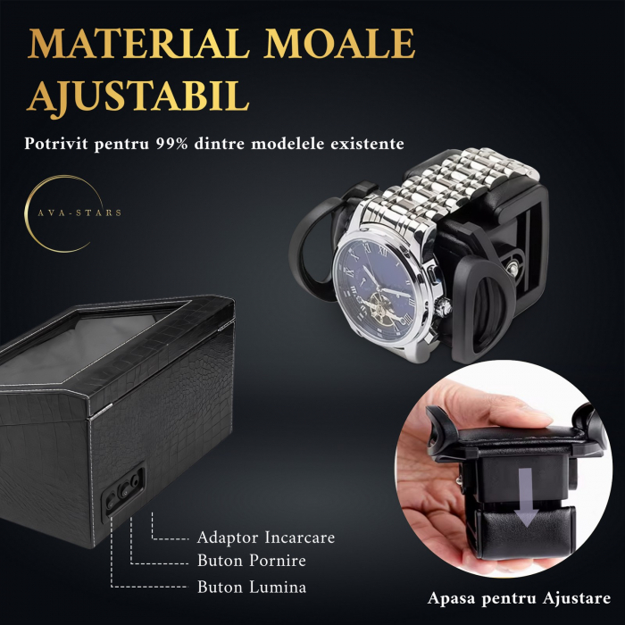 Cutie intors ceasuri automatice, Luxury 4+6 [3]