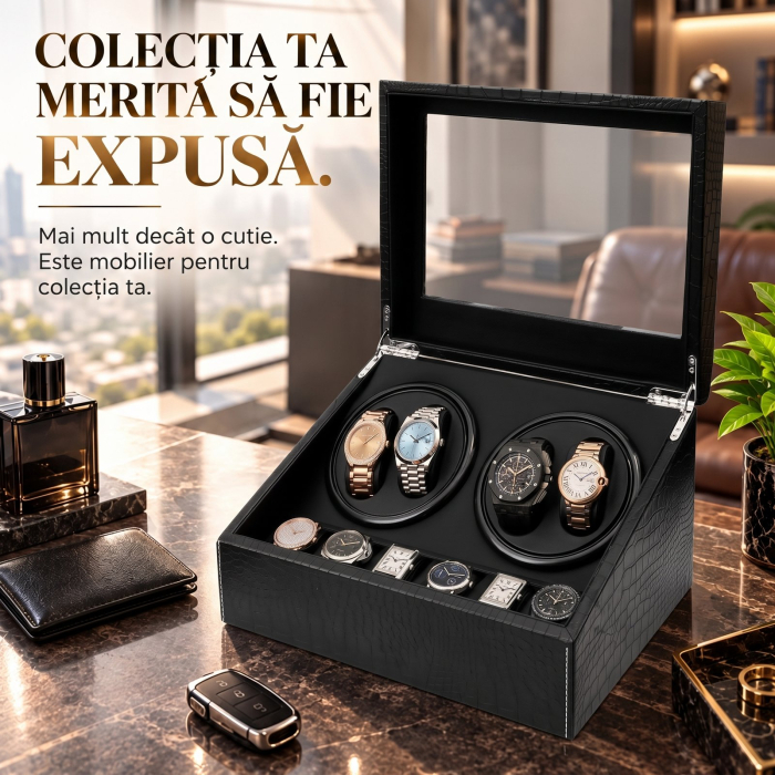 Cutie intors ceasuri automatice, Luxury 4+6 [8]