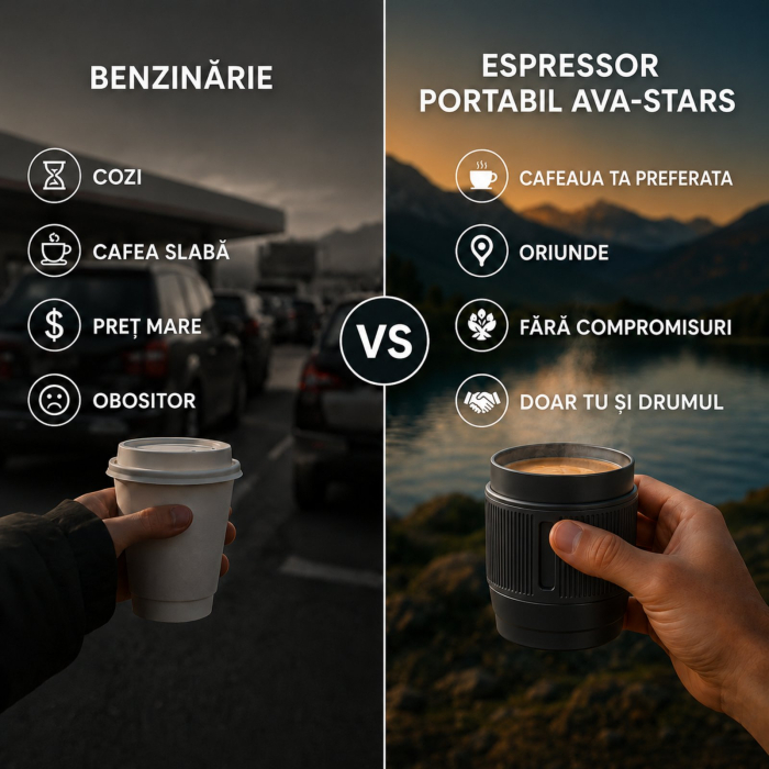 Espressor Portabil, Aparat de Cafea Portabil pentru Capsule Dolce Gusto, Capsule Nespresso, Cafea Macinata, Incalzeste Apa, 30 Bari, Baterie 9600 mAh, Rezervor 100 ml [4]