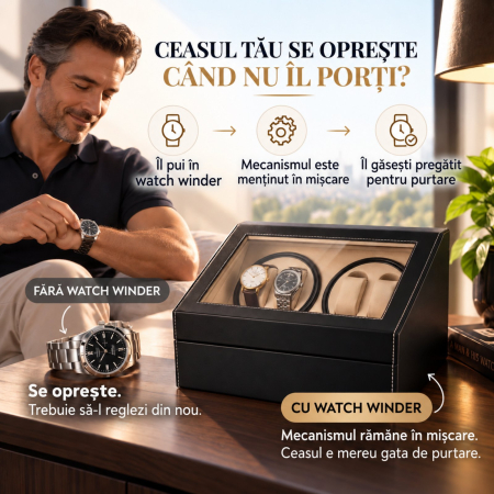 Cutie intors ceasuri automatice, Luxury 4+6 [2]