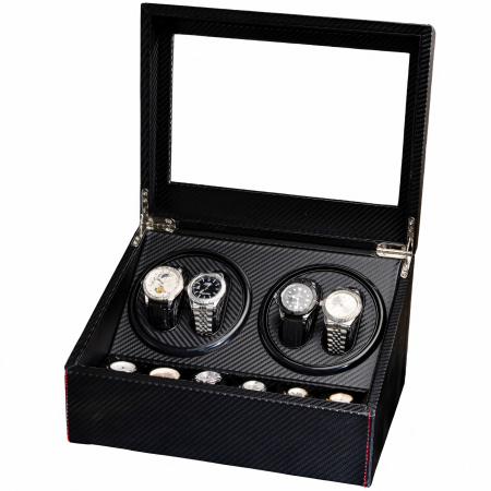 CUTII SI ACCESORII - Cutie intors ceasuri automatice, Luxury 4+6