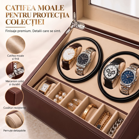 Cutie intors ceasuri automatice, Luxury 4+6 [3]