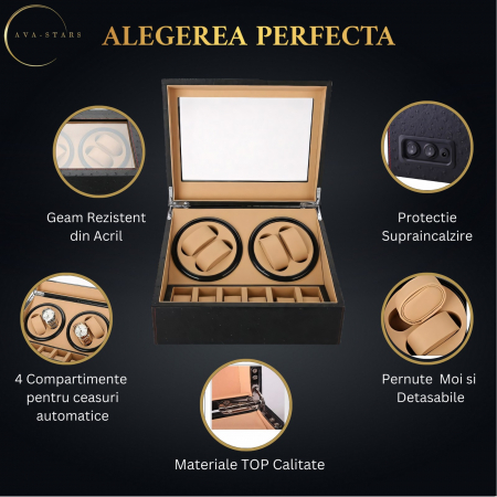 Cutie intors ceasuri automatice, Luxury 4+6 [2]
