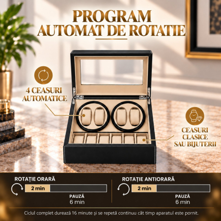 Cutie intors ceasuri automatice, Luxury 4+6 [3]
