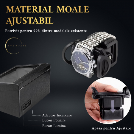 Cutie intors ceasuri automatice, Luxury 4+6 [2]