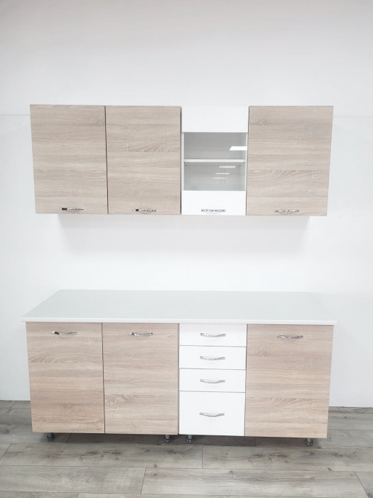 Bucatarie Ioana 1.6 m Sonoma&Alb [3]