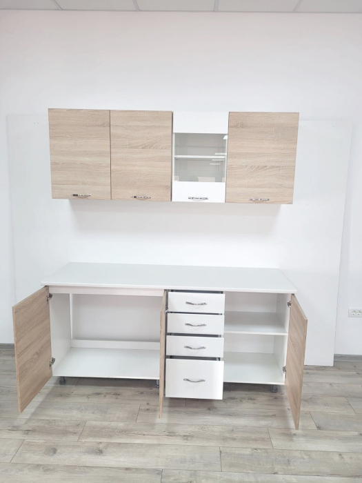 Bucatarie Ioana 1.8M Sonoma&Alb [4]