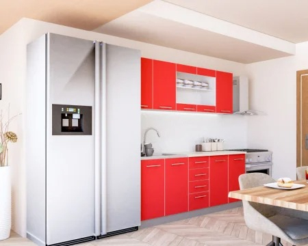 Bucatarie Red 2m Rosu&Alb [2]