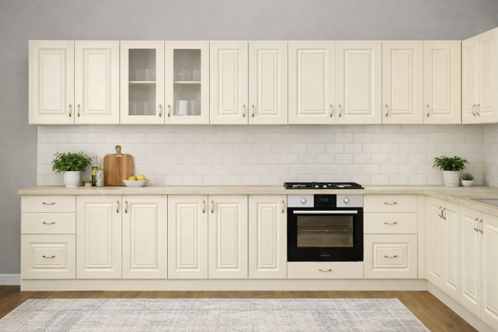 Bucătărie pe colț  din MDF Roma COLȚ 2 [2]