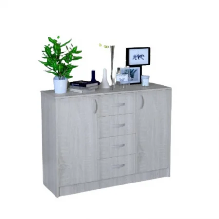 Comoda M03 dormitor si hol, Ideal Mobila, culoare Stejar inchis/Stejar deschis [2]