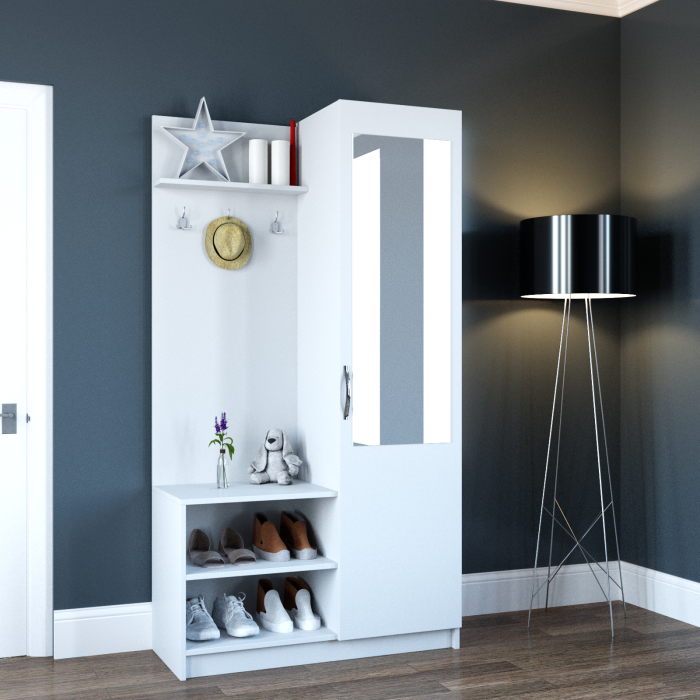 Cuier Ludmilla Alb [4]