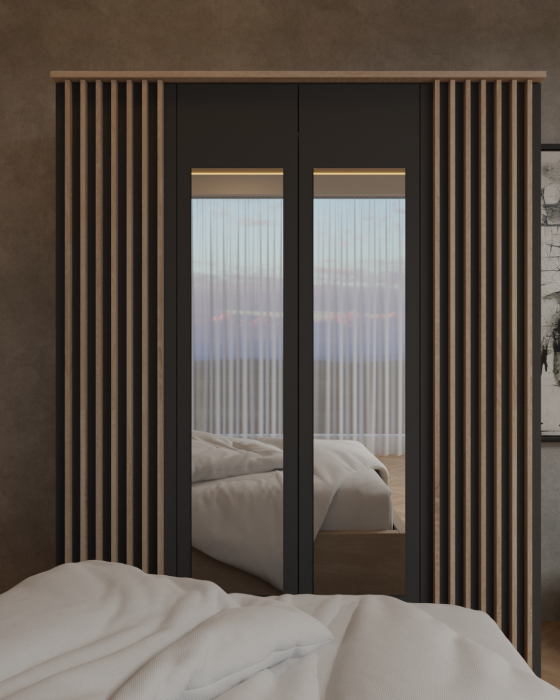 Dormitor Dallas Cu Pat Lotus Tapitat [4]