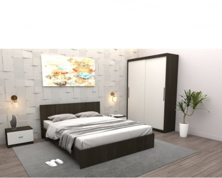 Dormitor Mario Wenge&Alb [1]