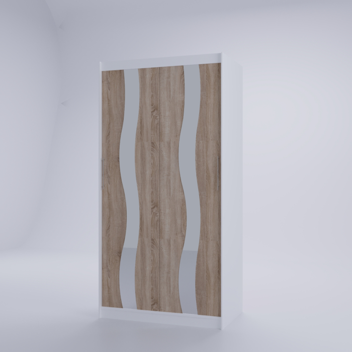 Dulap Globus 2 Usi cu Oglinda A&S [3]