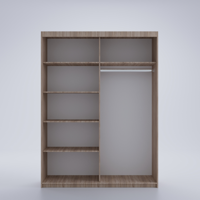 Dulap Venus  Wenge&Gri&Sonoma [3]