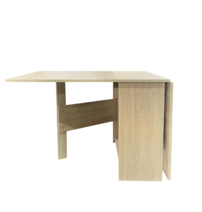 Masa plianta bucatarie / living, culoare Sonoma, 168 x 80 x 77 cm [3]