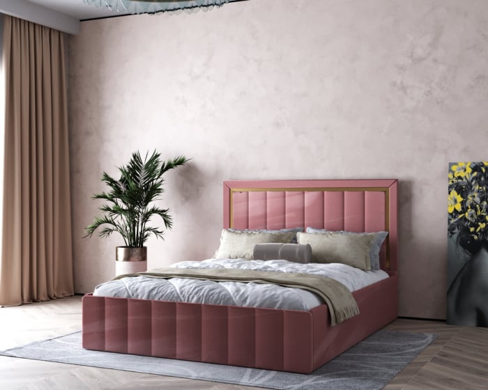 Pat Elegance Tapitat Roz 160x200 [8]