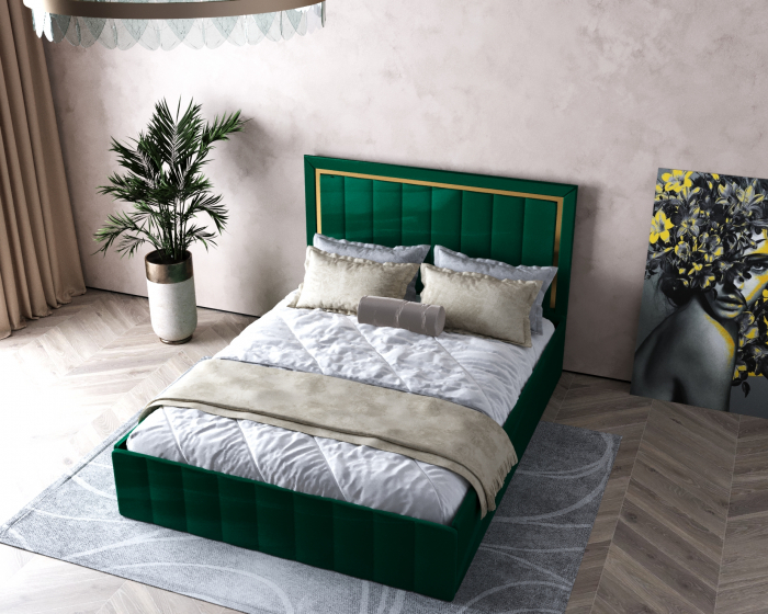 Pat Elegance Tapitat Verde 160x200 [3]