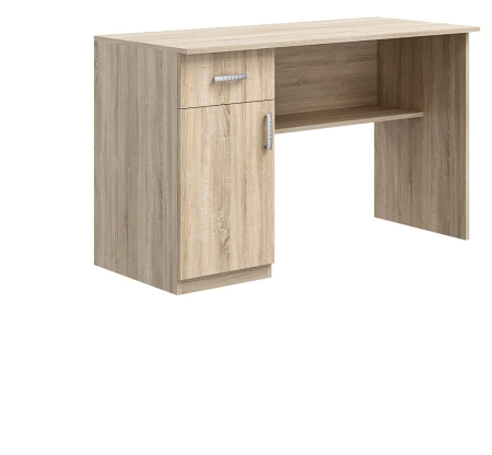 Birouri - Birou calculator E05, Sonoma, 120x76.5x60 cm