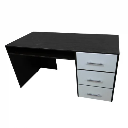 Birou Calculator, Wenge/Alb, 85x120x60 cm [3]