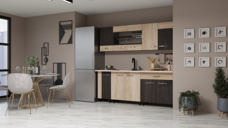 Bucatarie Elena 2m Wenge&Sonoma [2]