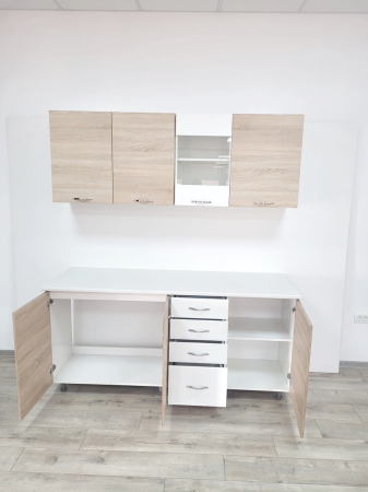 Bucatarie Ioana 1.6 m Sonoma&Alb [3]