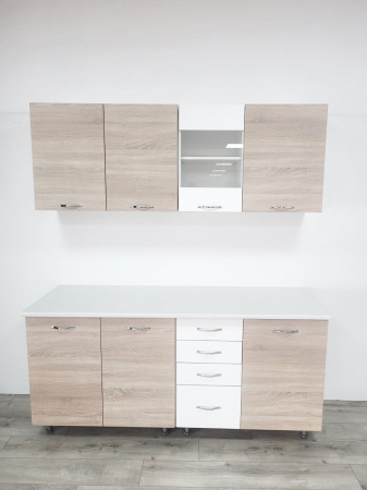 Bucatarie Ioana 1.6 m Sonoma&Alb [2]