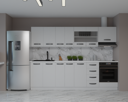 Seturi Mobila Bucatarie - Bucatarie IRIS 2.8 m