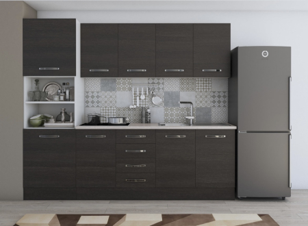 Mobila Bucatarie - Bucatarie Karina 2.2m Wenge