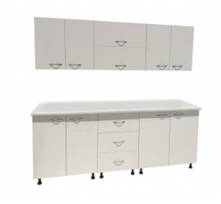 Bucatarie Lily 1.8m Alb Mat [2]