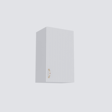 Bucatarie Opera MDF 2.6m Alb&Gri Cenusiu [7]