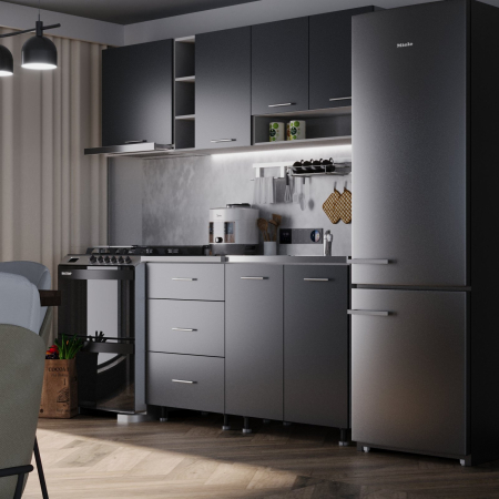 Bucatarie Sena 2.0 m Antracit [1]